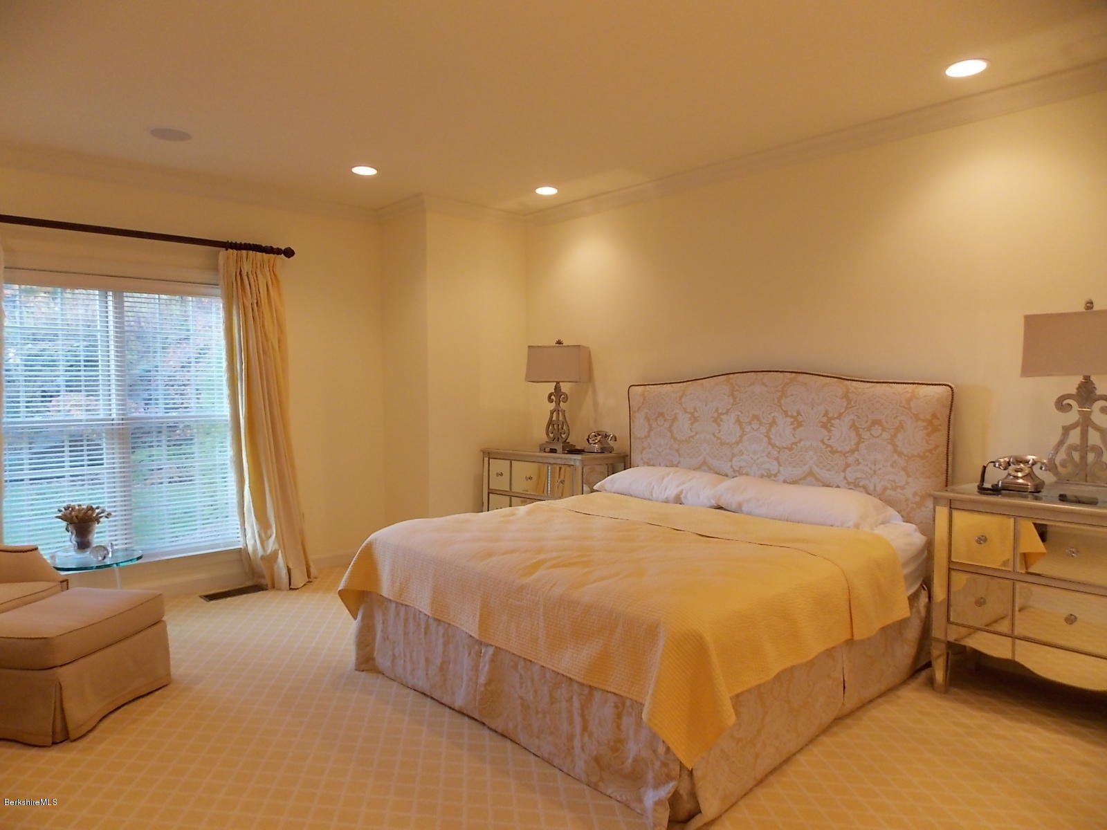 18 High Crest Road, Unit 18 Lenox, MA 01240 - Photo 17 of 34 a bedroom with a bed and with furniture