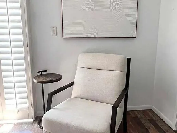 a close view of washer and dryer