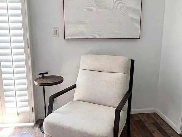 a close view of washer and dryer