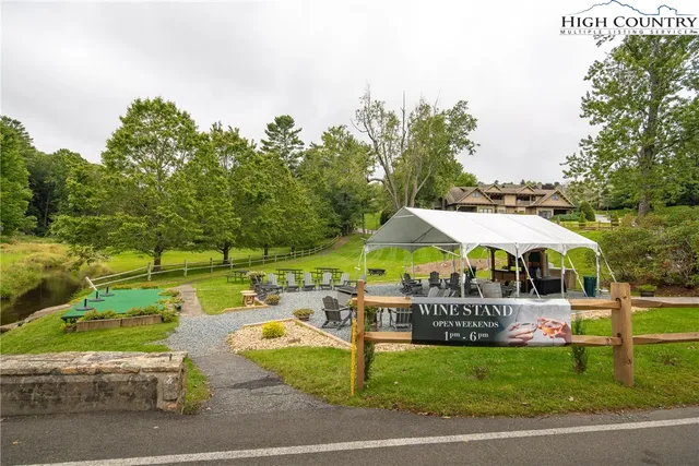 a view of a park with of a house