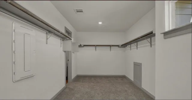 a view of empty room