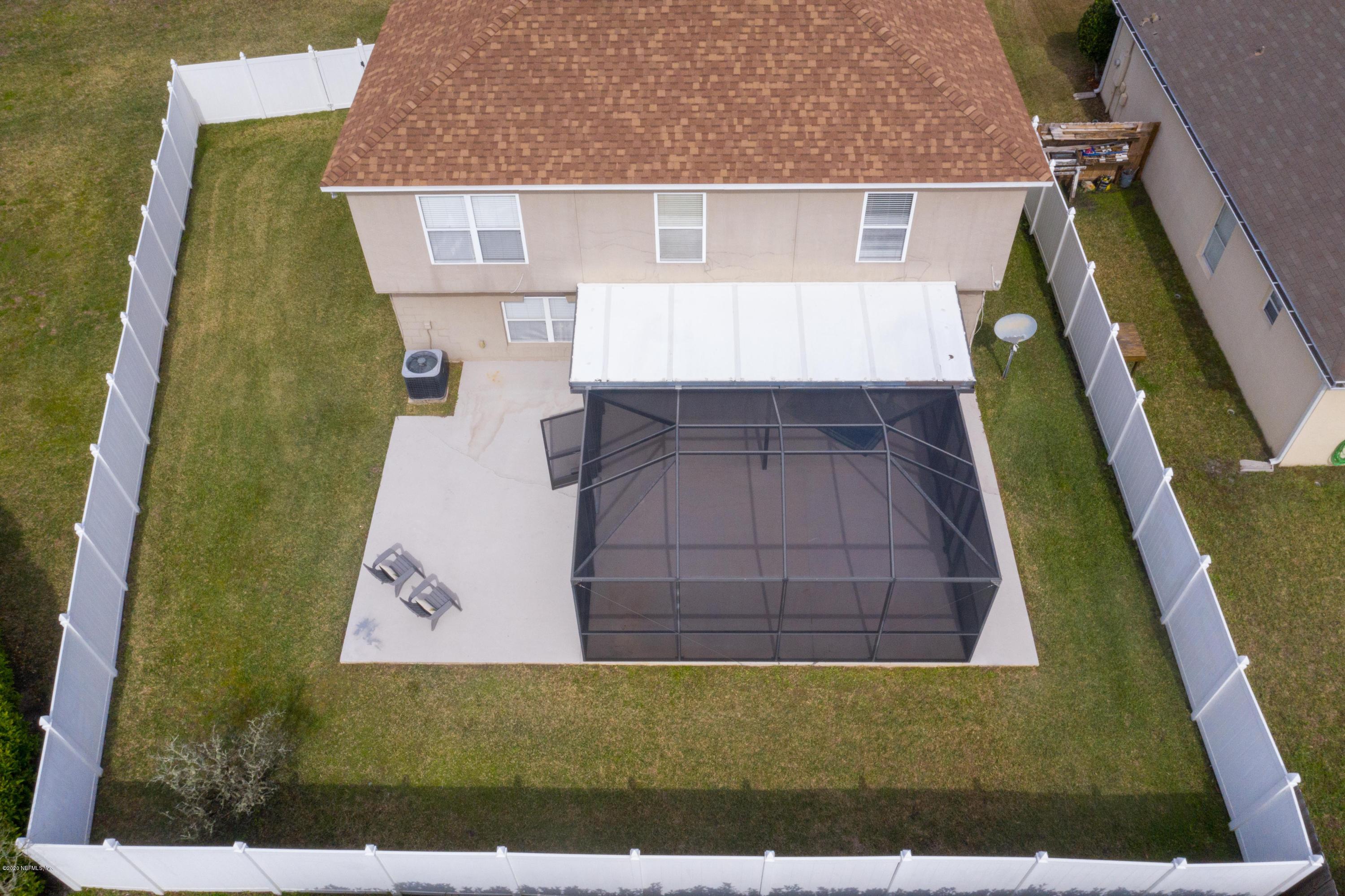 3063 Valkyrie Road Middleburg, FL 32068 - Photo 47 of 49 Aerial View Back Yard