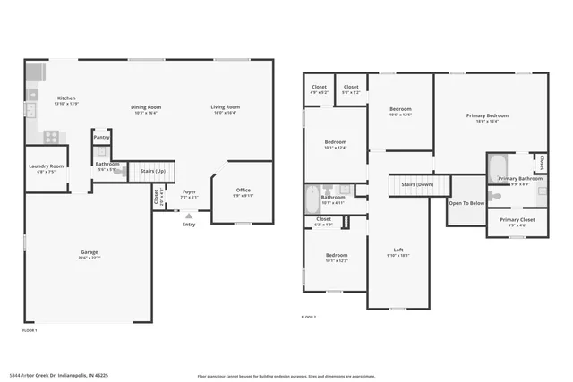 $2,300 | 5344 Arbor Creek Drive, Indianapolis, IN 46254