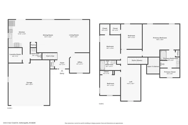 $2,300 | 5344 Arbor Creek Drive, Indianapolis, IN 46254
