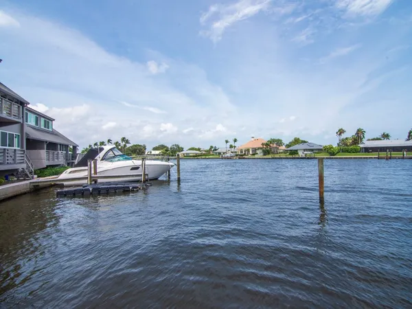 an aerial view of residential building with outdoor space