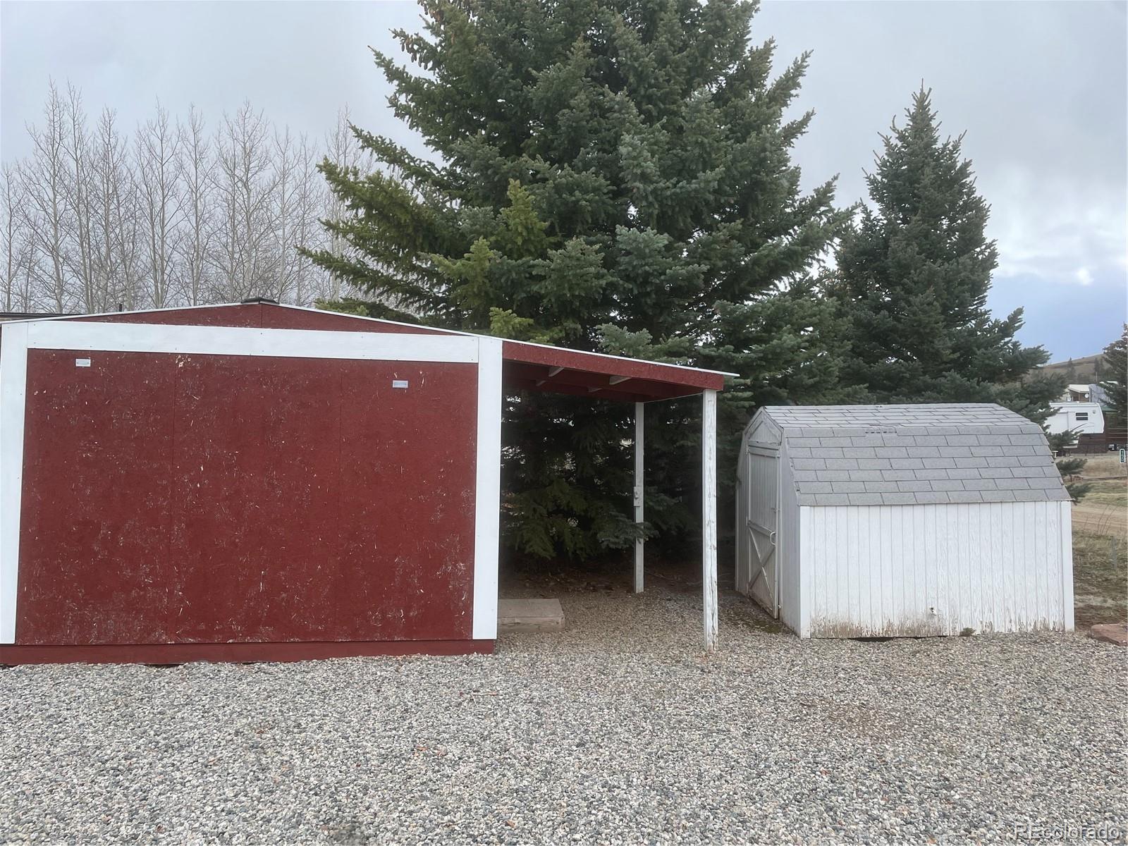 124 Clubcar Road Fairplay, CO 80440 - Photo 11 of 12 front view of a house with a yard