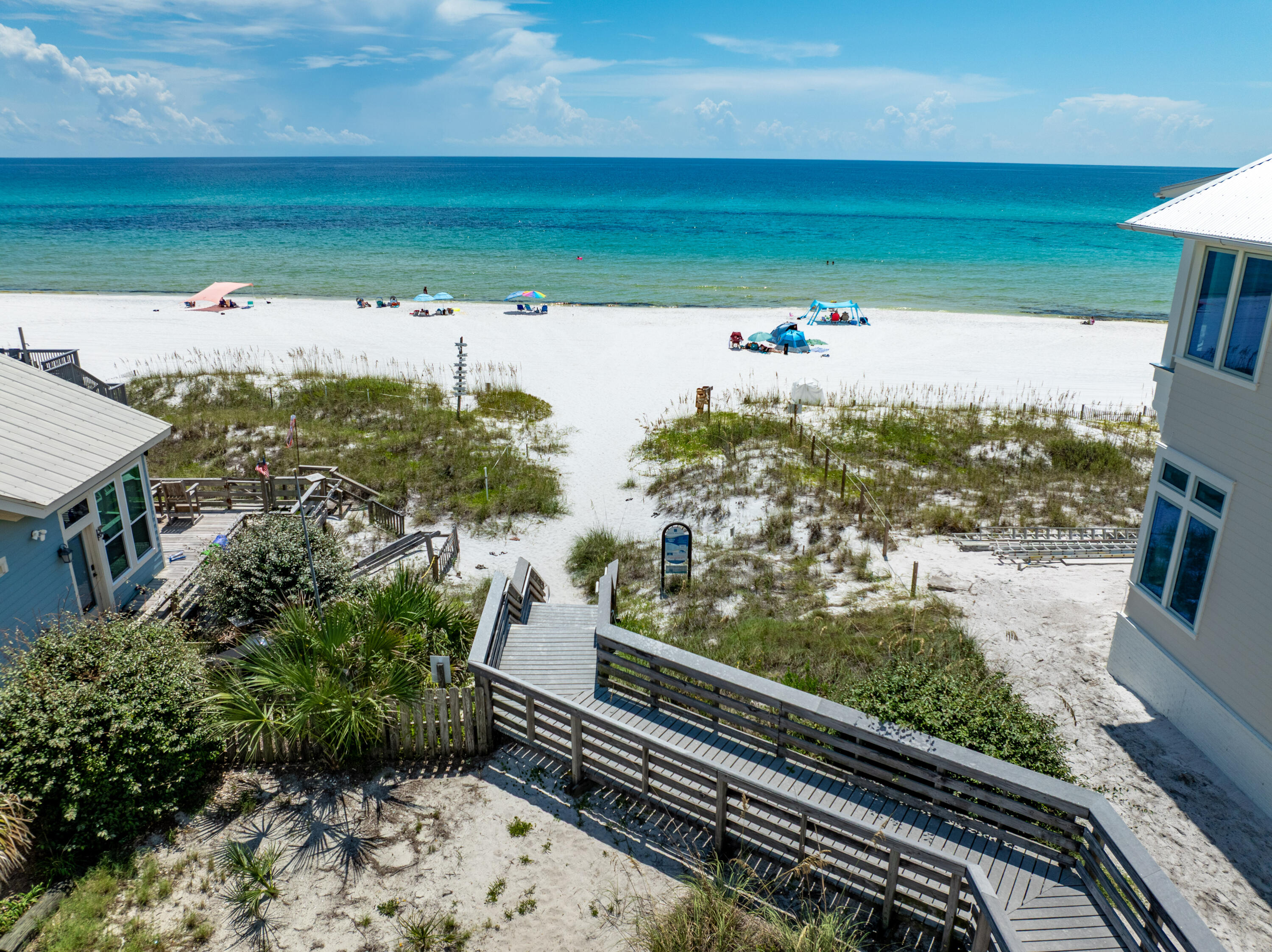 12 Corte Lago Santa Rosa Beach, FL 32459 - Photo 48 of 59 a view of a balcony with an ocean view