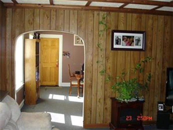 161 Mott Street Fall River, MA 02721 - Photo 6 of 24 a view of a hallway with entryway door