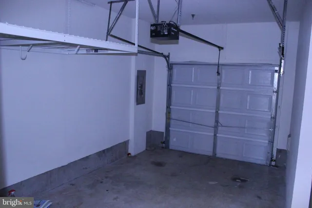 a view of a room with an empty space