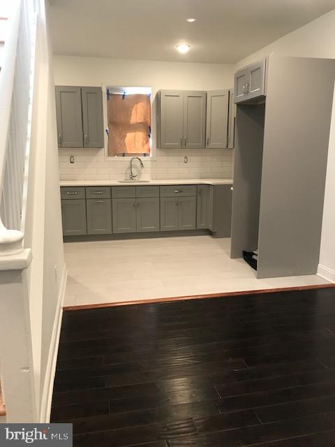 1600 Rowan Street Philadelphia, PA 19140 - Photo 5 of 10 a view of kitchen with wooden floor