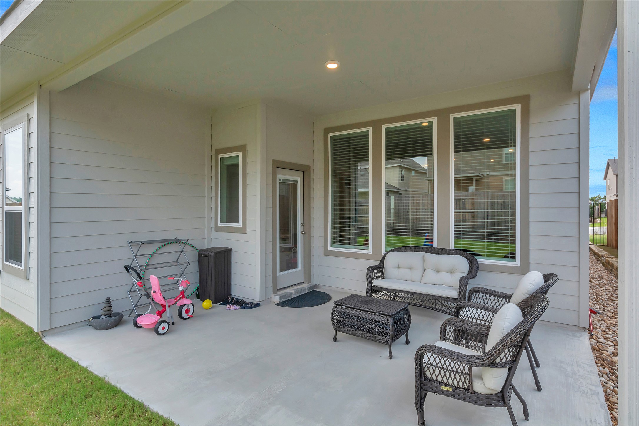 563 Saturnia Drive Georgetown, TX 78628 - Photo 29 of 29 a view of a livingroom with lounge chairs