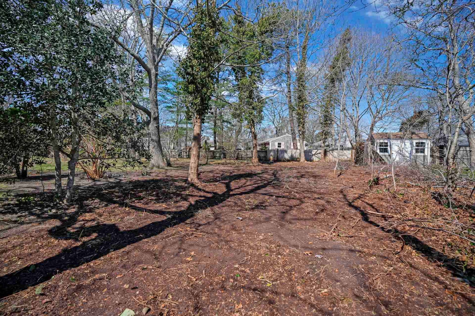 15 Chapman Lane Edgartown, MA 02539 - Photo 5 of 6 a backyard of a house with lots of green space