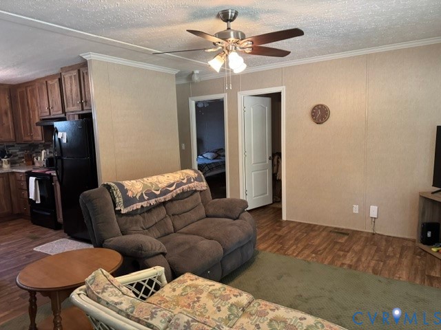 1927 Five Forks Road Pamplin, VA 23958 - Photo 29 of 42 Open-concept living space featuring wood-finish fl