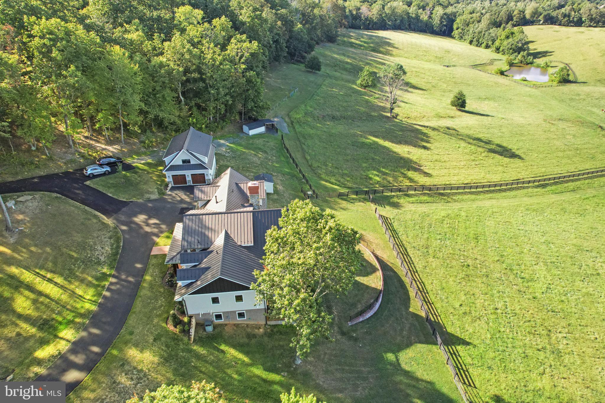 6760 Wilson Road Marshall, VA 20115 - Photo 46 of 75 View from above