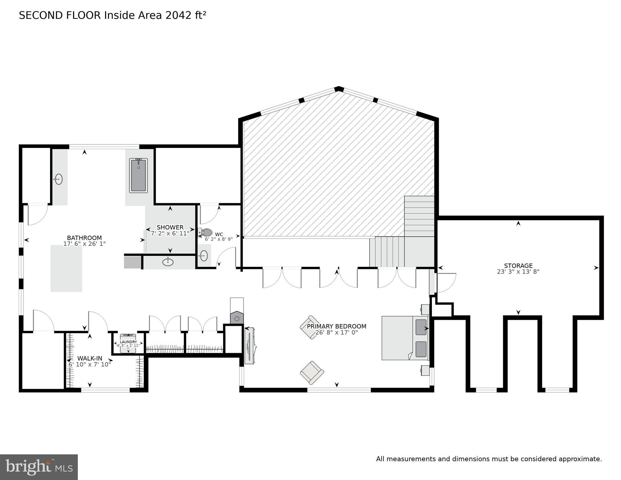 6760 Wilson Road Marshall, VA 20115 - Photo 74 of 75 Large Owners Suite Floor Plan