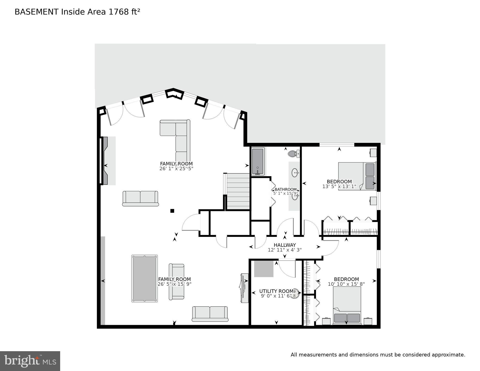 6760 Wilson Road Marshall, VA 20115 - Photo 75 of 75 Basement Floor Plan