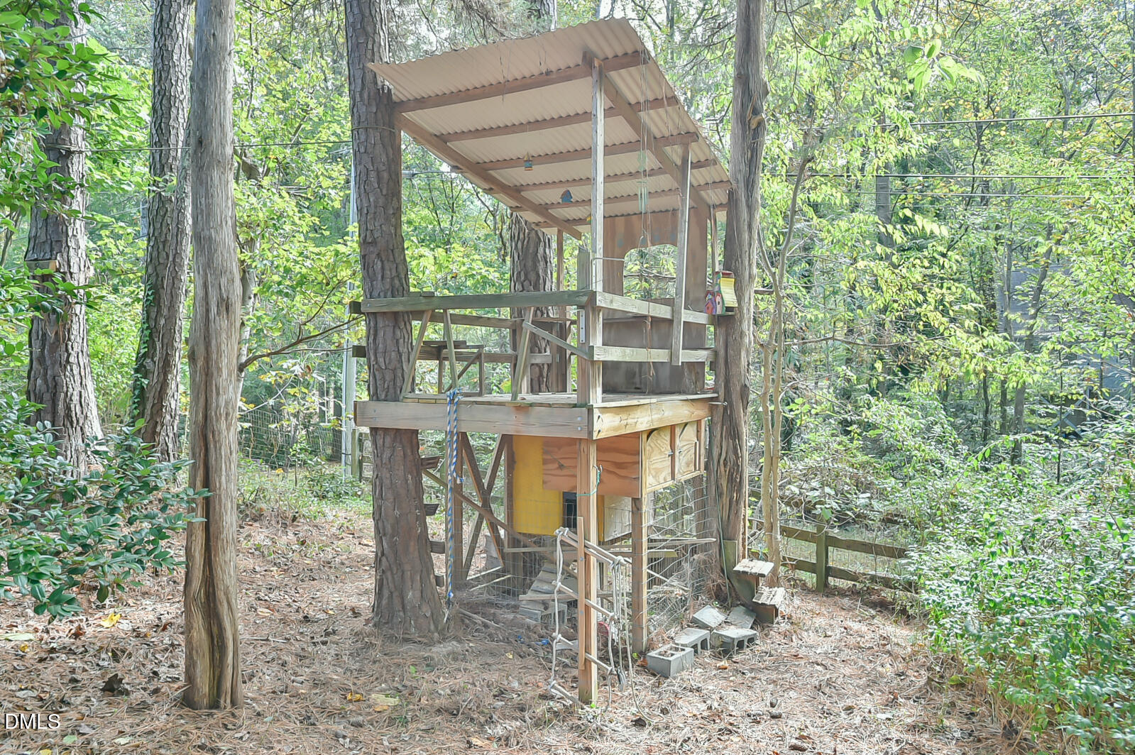 403 Brandywine Road Chapel Hill, NC 27516 - Photo 49 of 53 Chicken coop treehouse