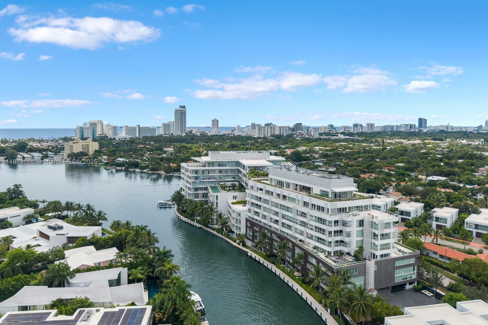 4701 Meridian Avenue, Unit 222 Miami Beach, FL 33140 - Photo 34 of 44 a view of a city with a lake