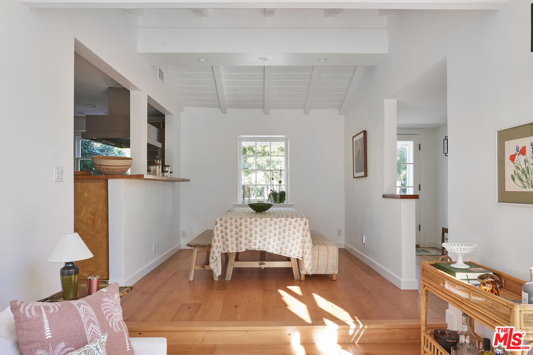 6637 Zumirez Drive Malibu, CA 90265 - Photo 6 of 29 a living room with furniture and wooden floor
