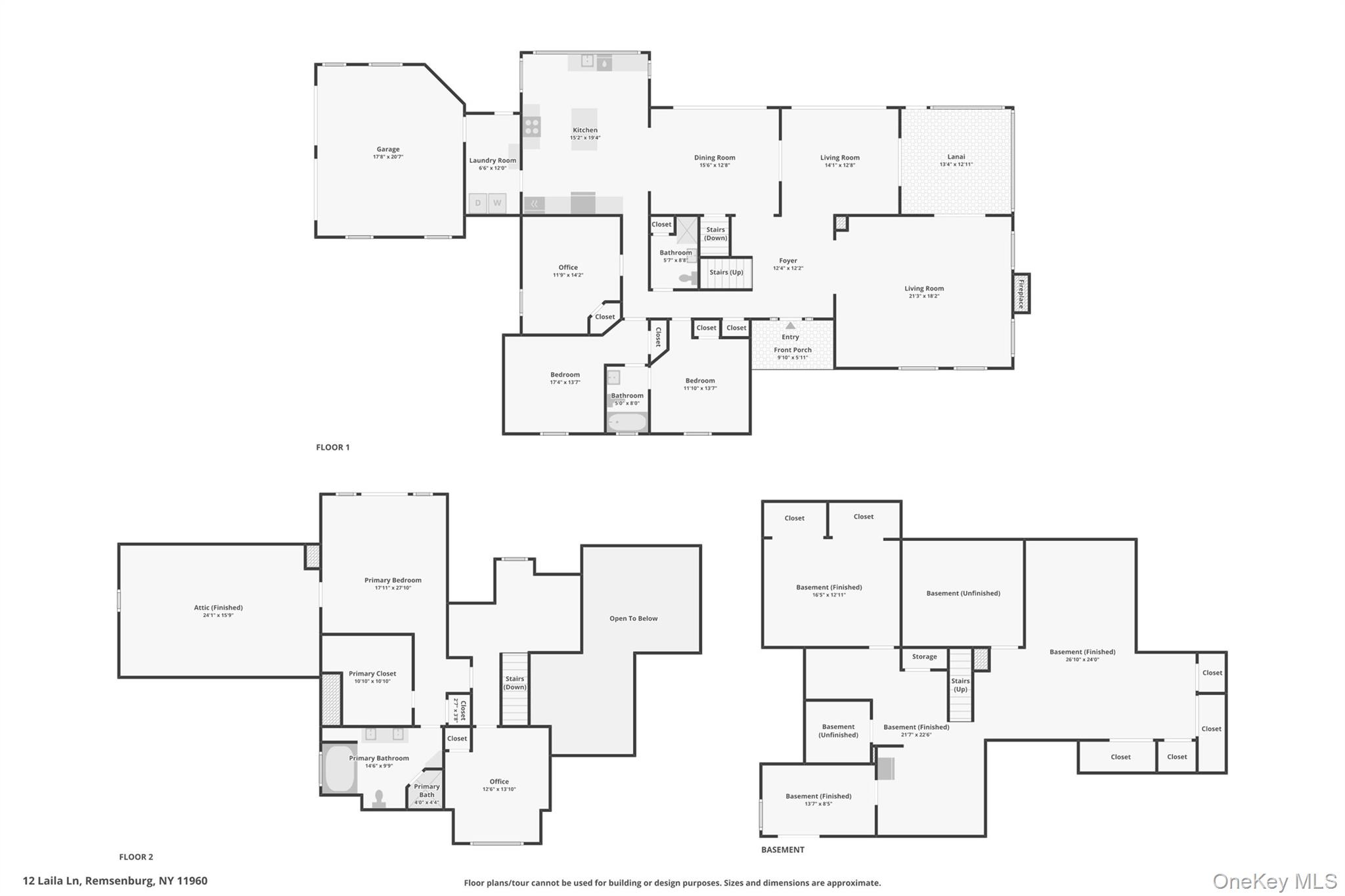12 Laila Lane Remsenburg, NY 11960 - Photo 50 of 50 View of floor plan / room layout