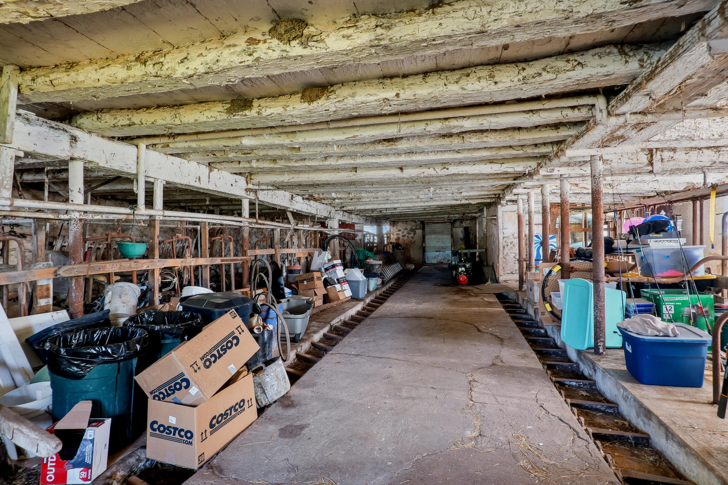 11020 Wilke Lake Road Schleswig, WI 53042 - Photo 45 of 62 Inside the Barn
