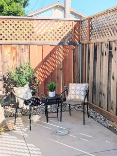 a view of a swimming pool with a lake view