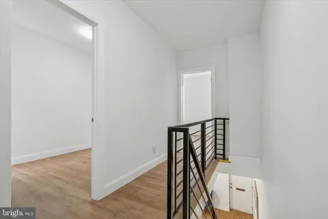 a view of an entryway with staircase