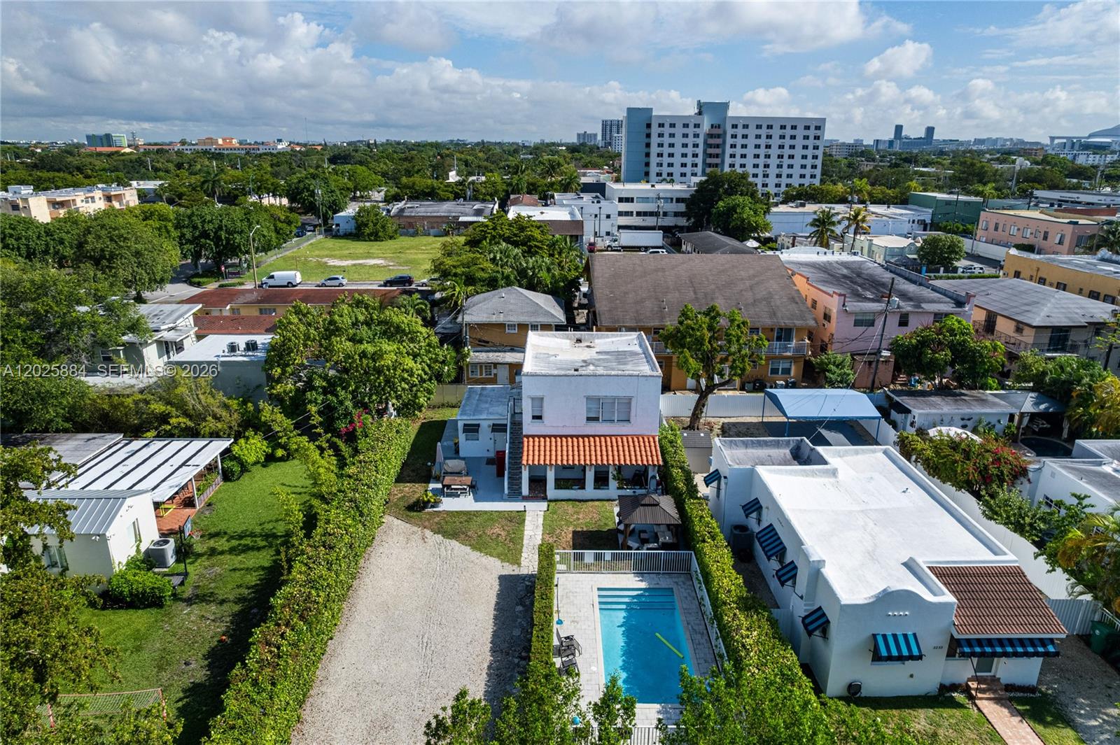 2255 Southwest 10th Street, Unit B Miami, FL 33135 - Photo 26 of 26 aerial view of a city