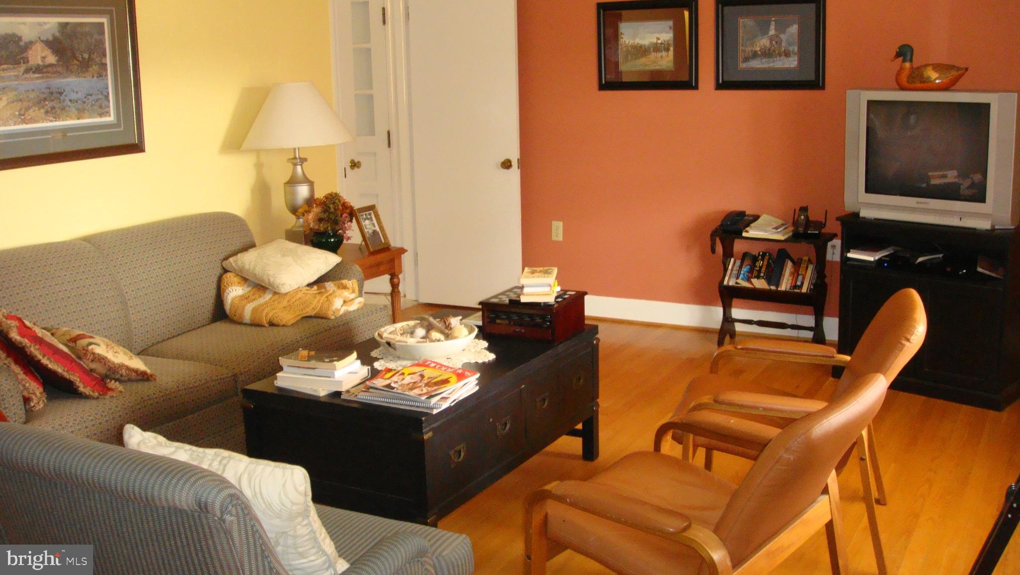 39 Sharp Rock Road Sperryville, VA 22740 - Photo 14 of 21 a living room with furniture a lamp and a flat screen tv