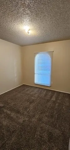 an empty room with a space