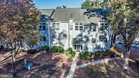 a aerial view of a house