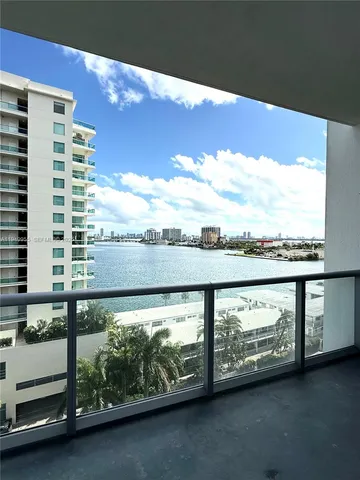 a view of balcony with city view