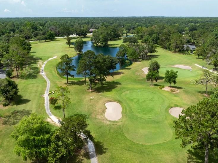 17641 Northwest 168th Road Alachua, FL 32615 - Photo 17 of 19 a view of a lake with a yard