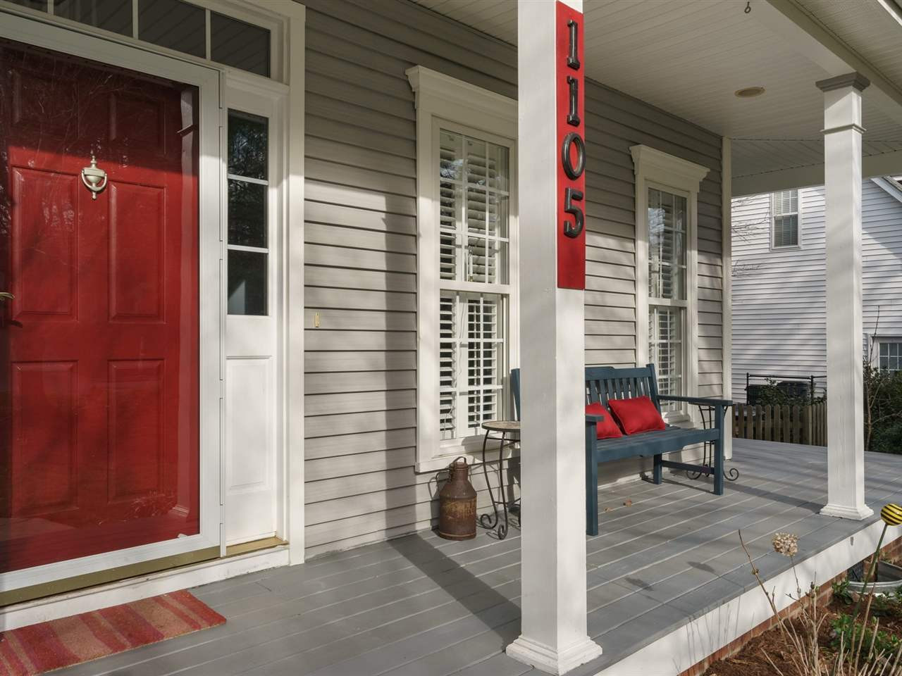 1105 Patterson Grove Road Apex, NC 27502 - Photo 2 of 25 This home has lots of curb appeal. The covered porch is great for relaxing and welcoming guests to your home. Front Porch