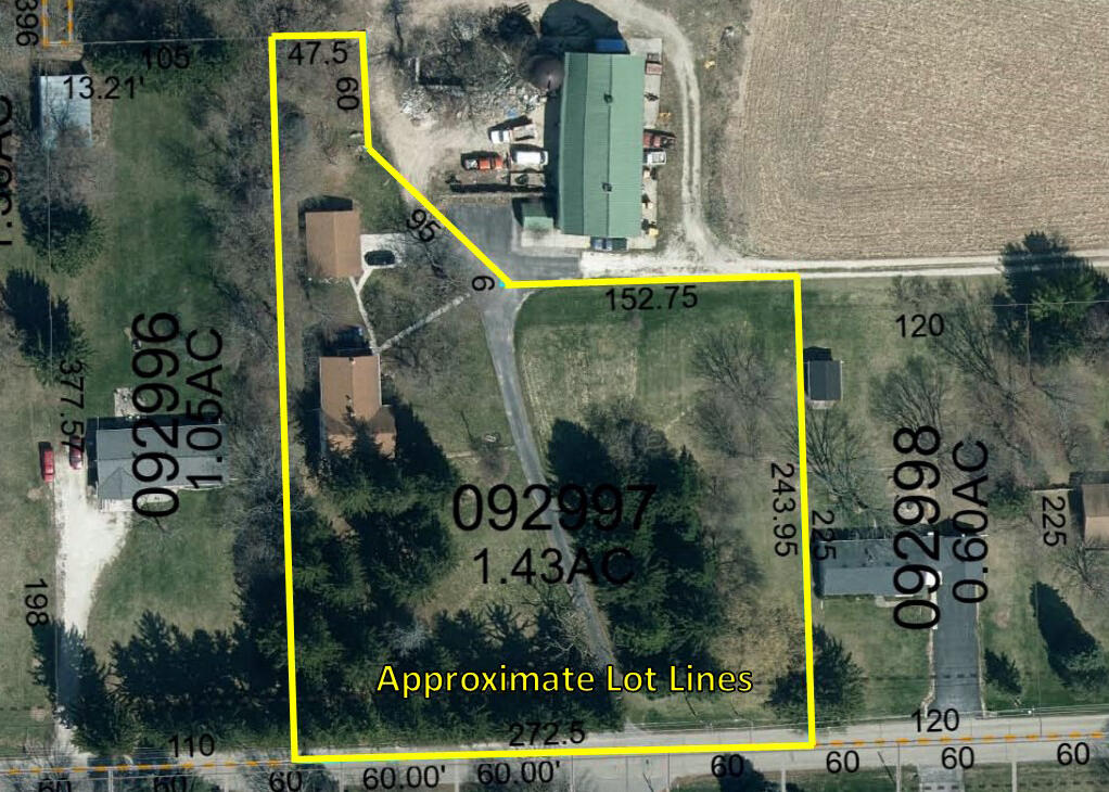 N132W18286 Rockfield Road Germantown, WI 53076 - Photo 2 of 56 Approximate Lot Lines