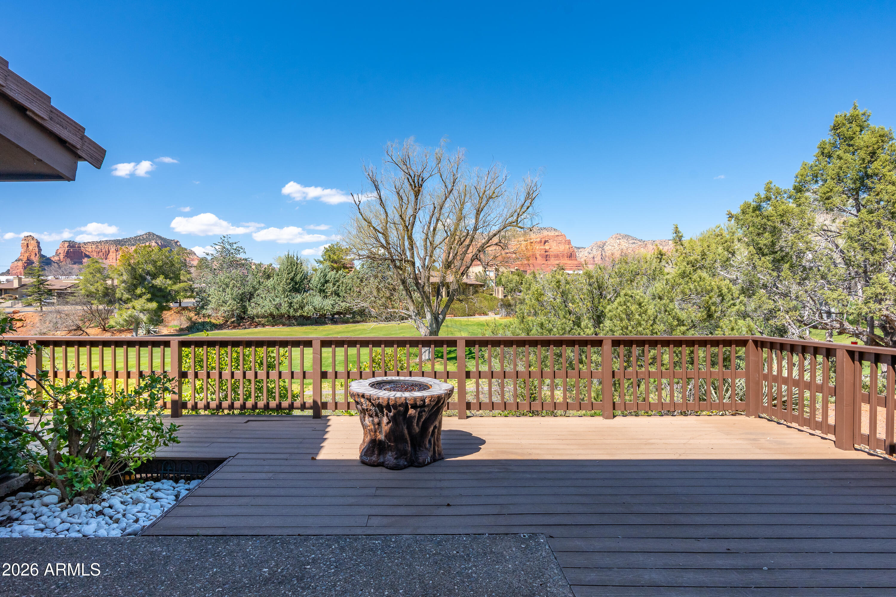56 Red River Road Sedona, AZ 86351 - Photo 24 of 48 Rear Deck view