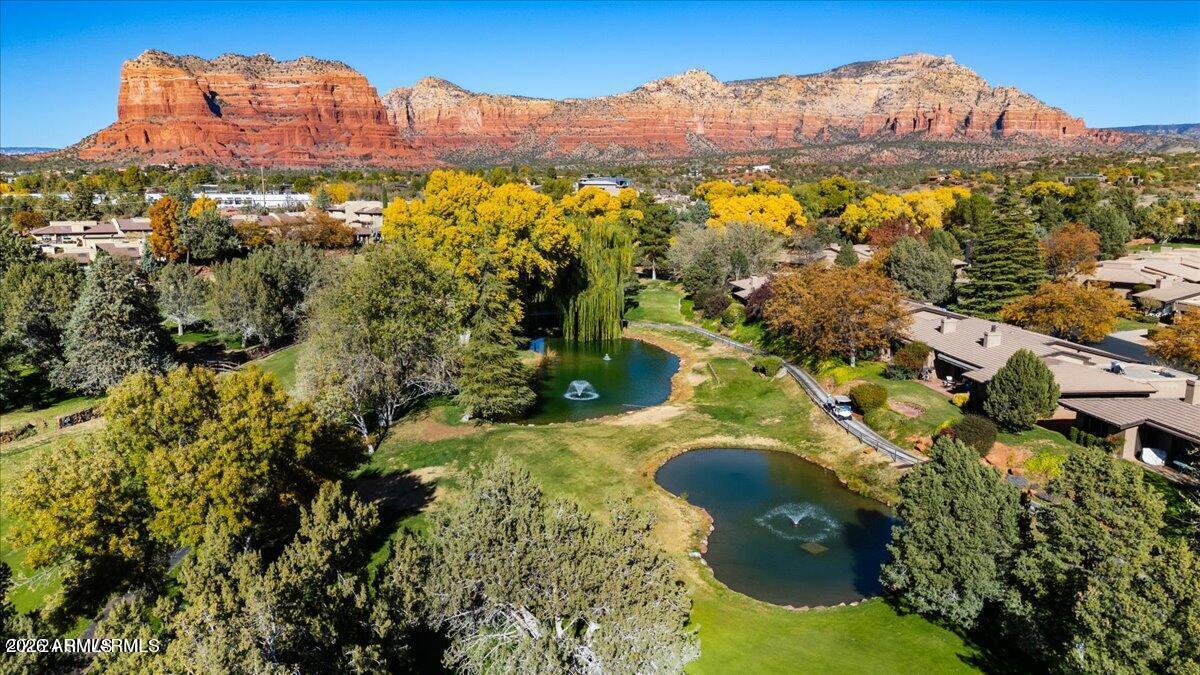 56 Red River Road Sedona, AZ 86351 - Photo 37 of 48 a view of a city with a mountain