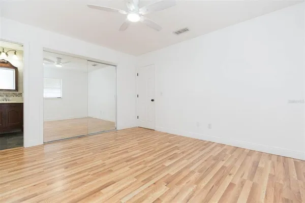 wooden floor in an empty room