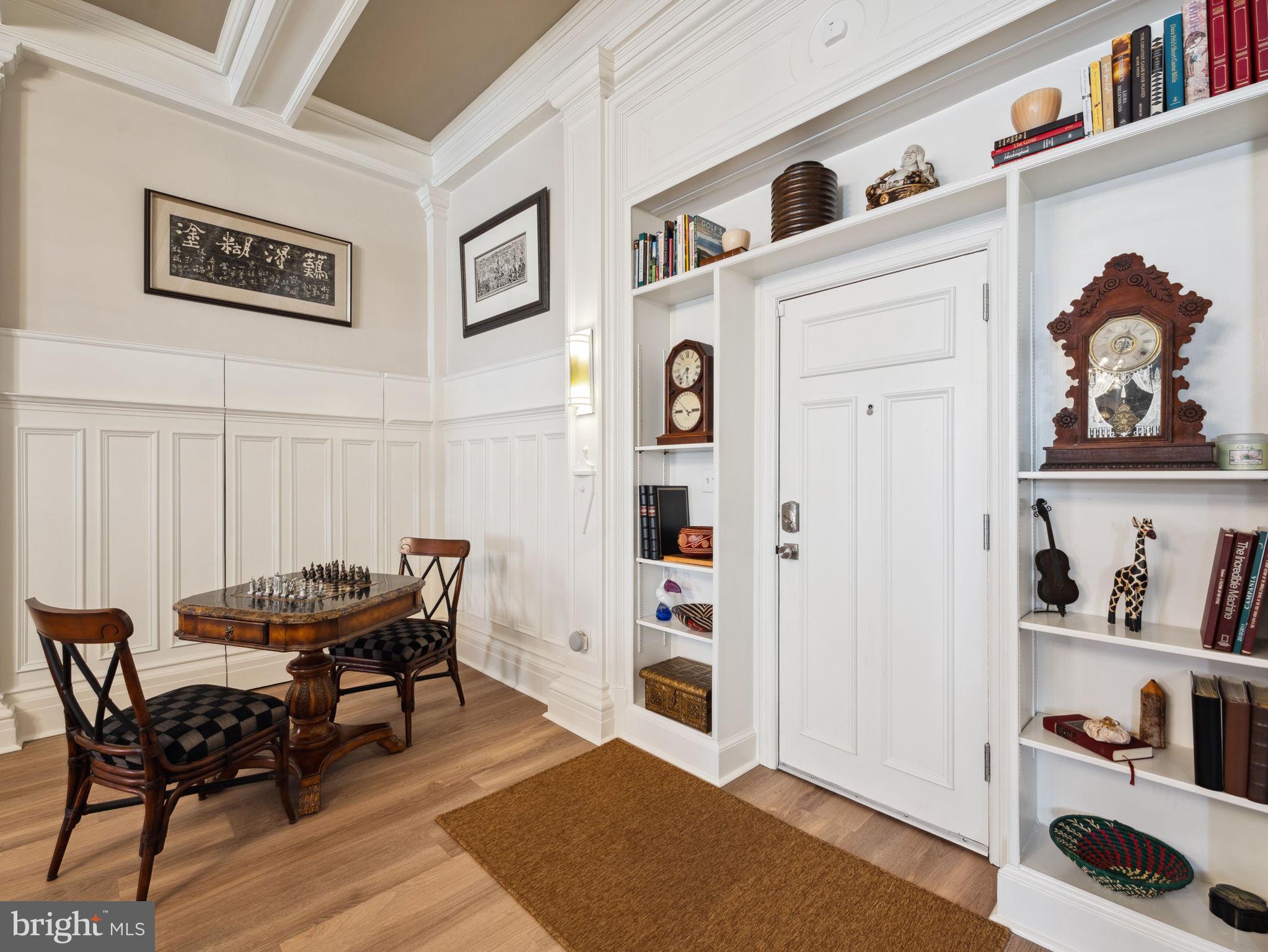 2001 19th Street Northwest, Unit 4 Washington, DC 20009 - Photo 6 of 42 a dining room with furniture and wooden floor