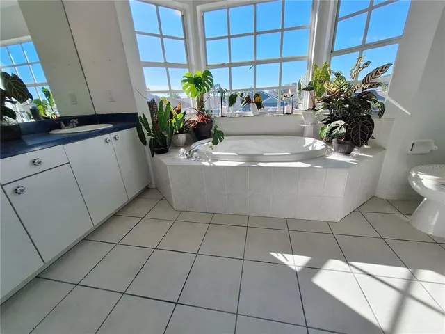 a view of back yard of the house