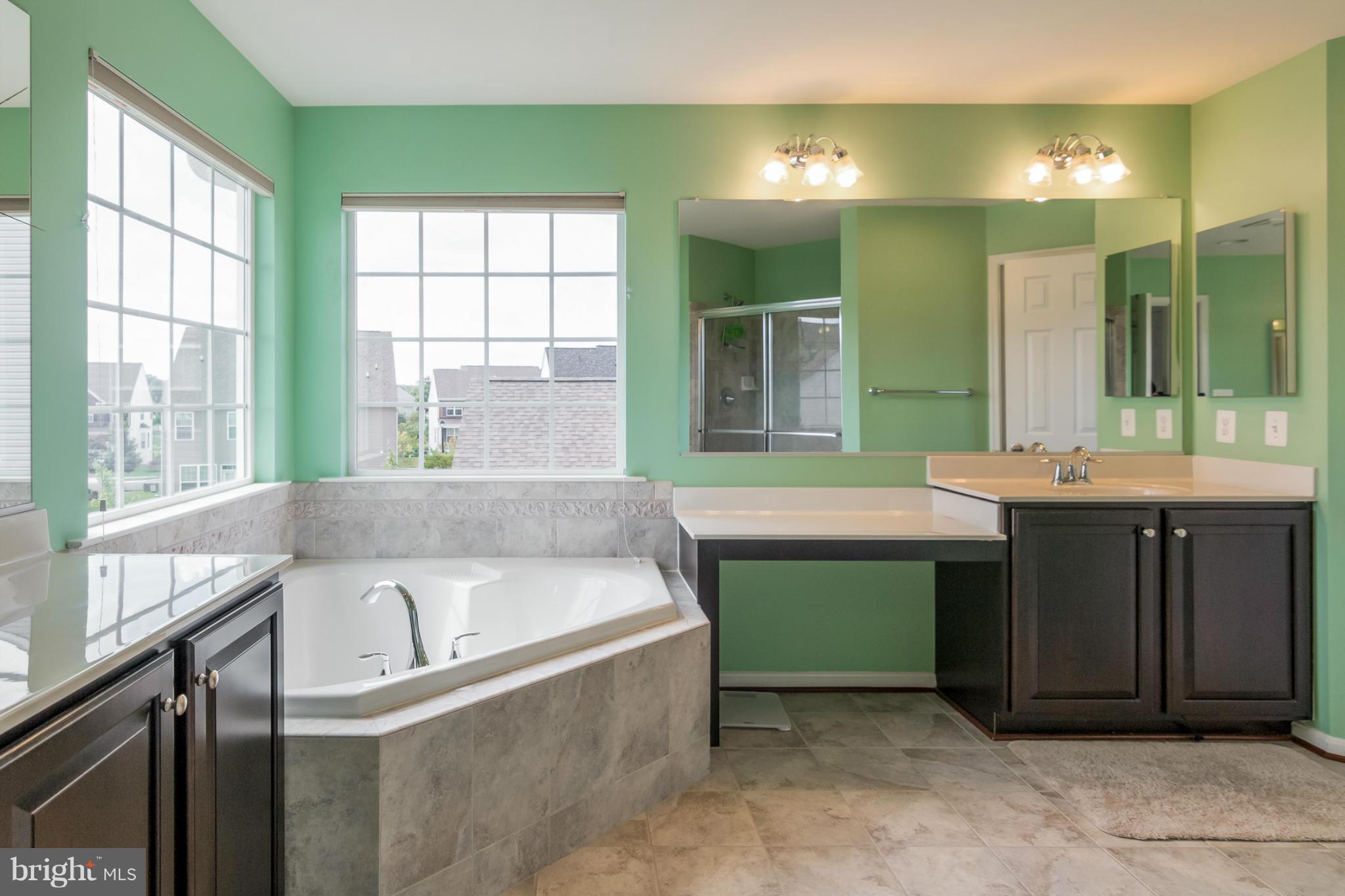 6705 Pebble Brooke Road Baltimore, MD 21209 - Photo 16 of 30 MASTER BATH W/ DOUBLE VANITY