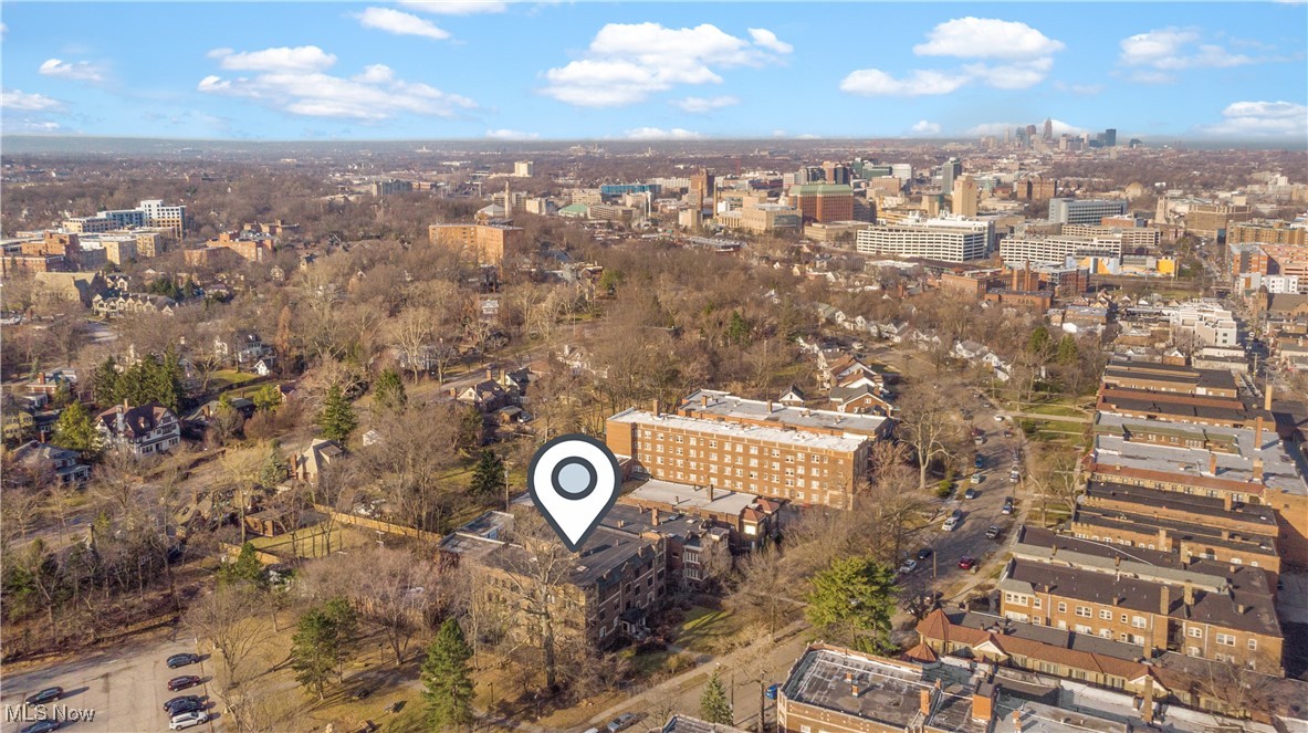 2472 Overlook Road, Unit 7 Cleveland, OH 44106 - Photo 8 of 8 Bird's eye view featuring a city view