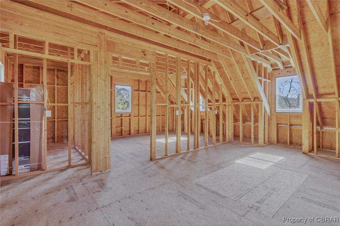 1828 Fleeton Road Reedville, VA 22539 - Photo 46 of 50 Garage-upstairs-potential expansion