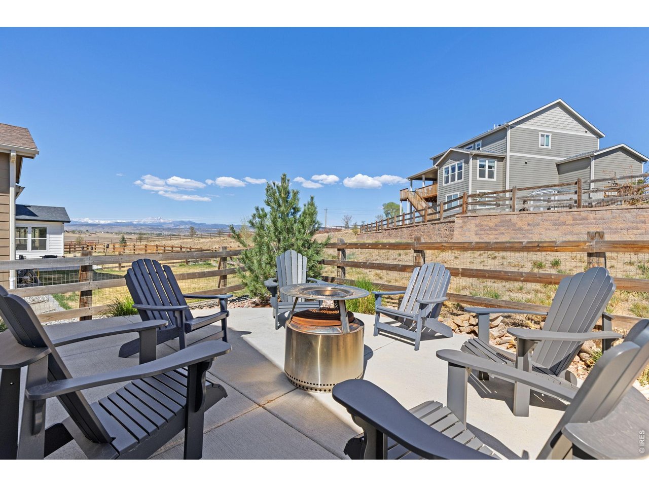 1122 Gabriella Lane Berthoud, CO 80513 - Photo 28 of 33 a view of a terrace with chairs