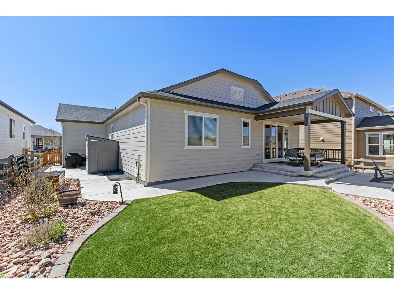 1122 Gabriella Lane Berthoud, CO 80513 - Photo 32 of 33 a house view with a outdoor space