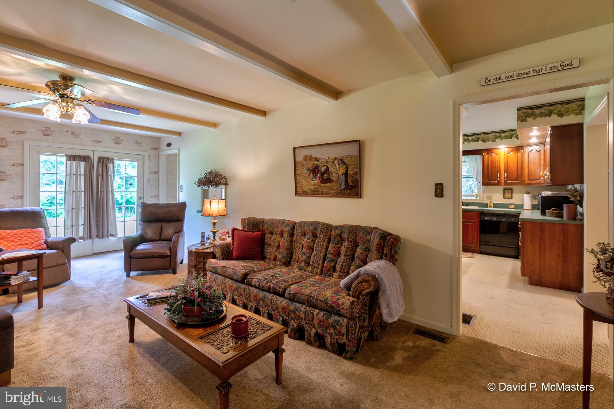 2390 Vineyard Road Falling Waters, WV 25419 - Photo 13 of 49 View Into family Room From Kitchen