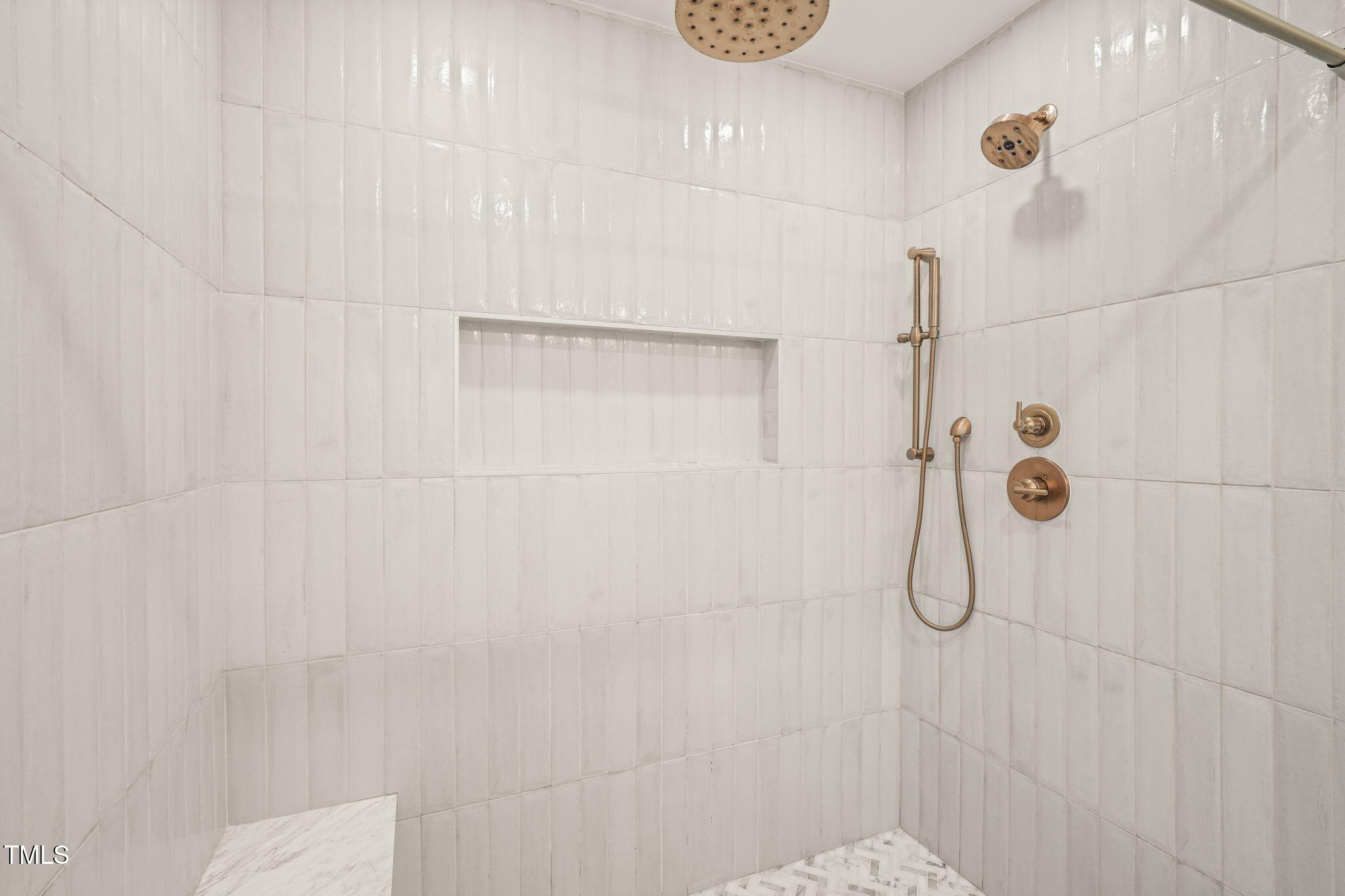 4714 Highgate Drive Durham, NC 27713 - Photo 27 of 50 a bathroom with a shower