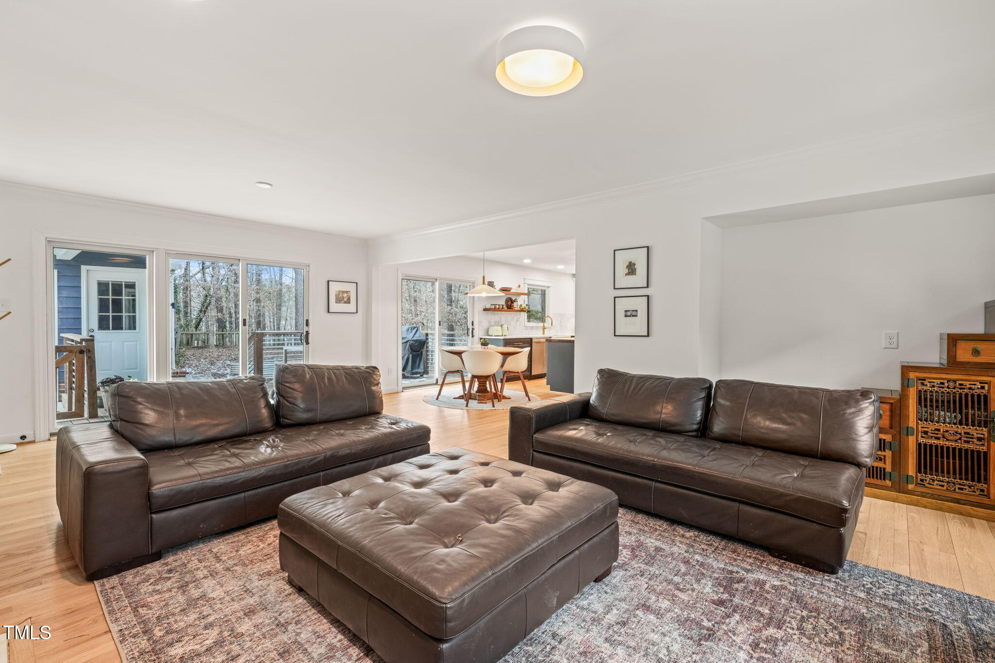 4714 Highgate Drive Durham, NC 27713 - Photo 6 of 50 a living room with furniture and a couch
