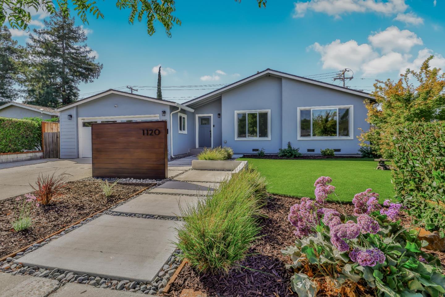 1120 Springfield Drive Campbell, CA 95008 - Photo 2 of 48 a front view of house with yard and trees