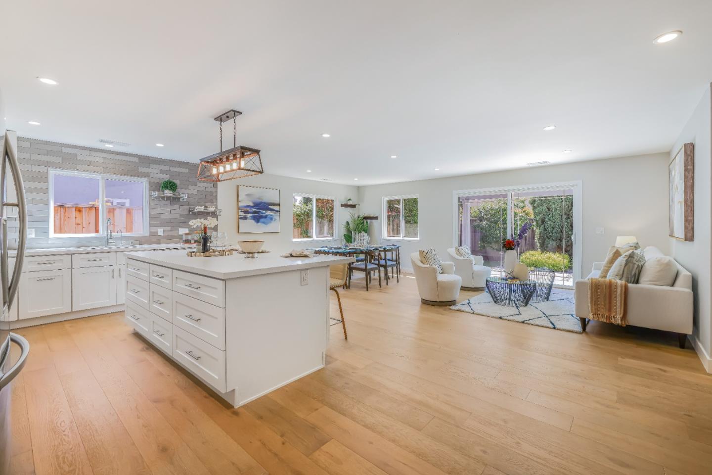 1120 Springfield Drive Campbell, CA 95008 - Photo 3 of 48 a large white kitchen with a large window
